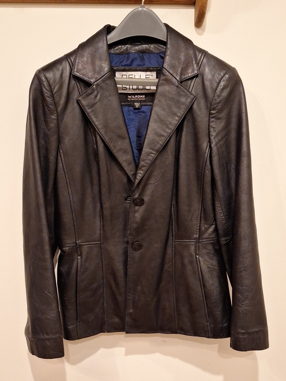 Pelle Studio Wilsons Black Leather Jacket